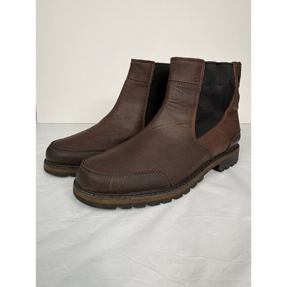Timberland Earthkeepers Chestnut Ridge Chelsea Boots Men’s 8.5 Brown Leather - Picture 1 of 15